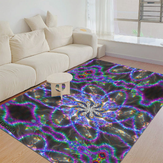 Felt Floor Mat – 12 Melting Options | Rave & Festival Decor | Melted Glam