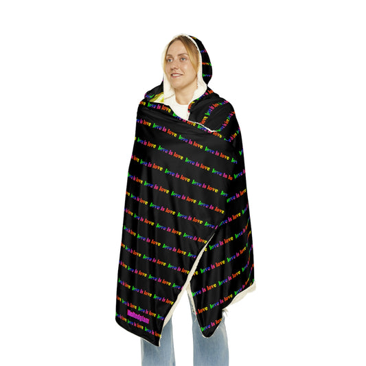 Love is love Snuggle Blanket Rave / festival / psychedelic vibe
