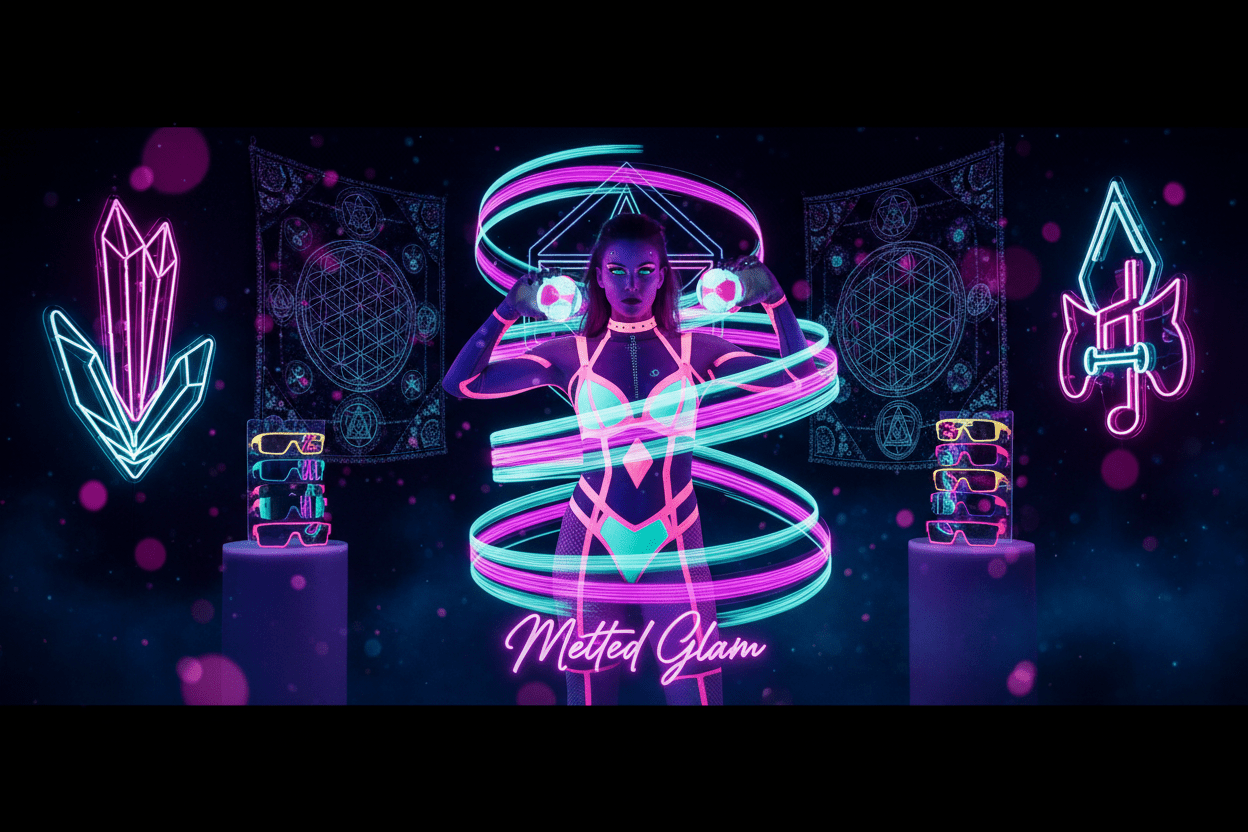 Glam Rave Shop All – Festival & Rave Fashion, Art & Accessories | Melted Glam ...