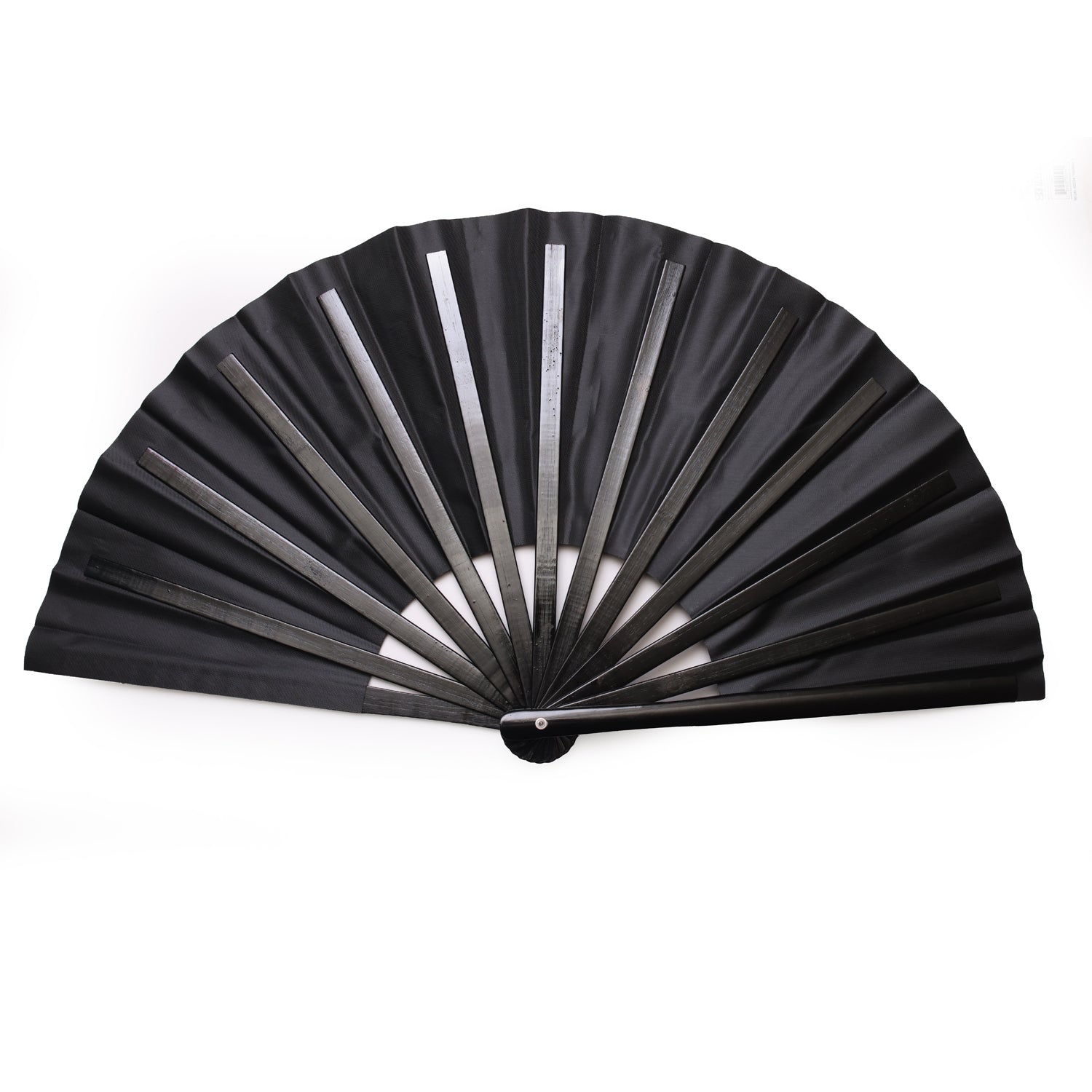 Black Sparkle All Night Long XL Hand Fan -Hand fan- Melted Glam LLC