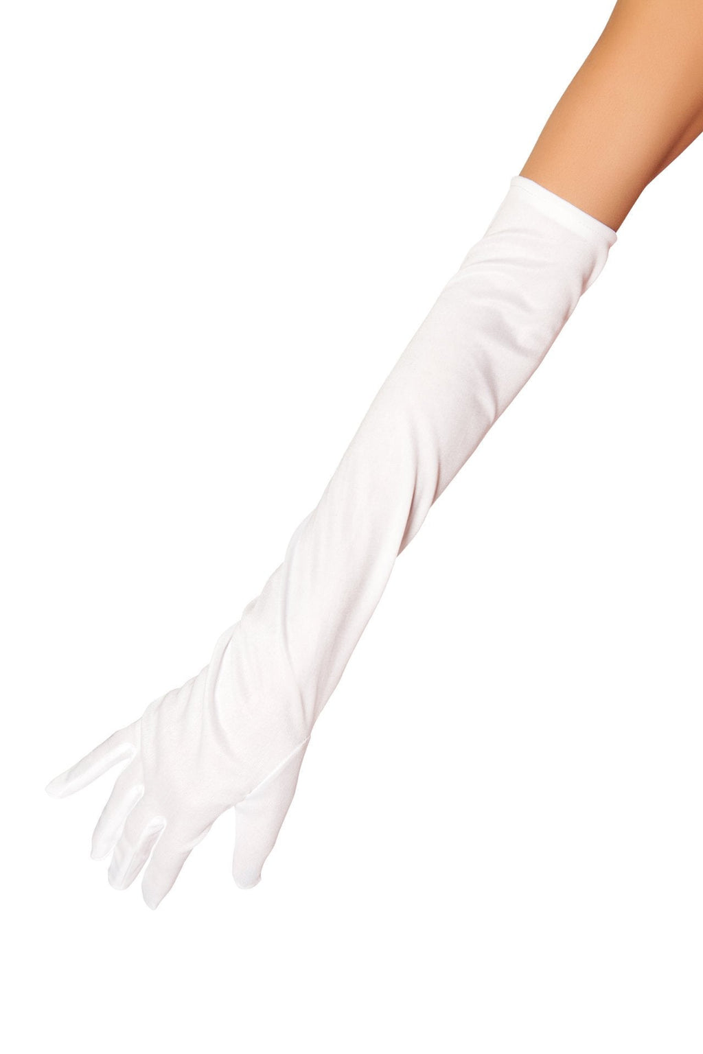 Stretch Satin Gloves -Accessories, Ravewear- Melted Glam LLC