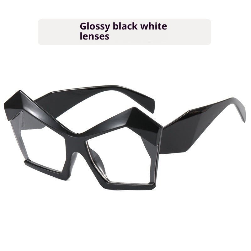 Oversized Square Cateye Polarized Sunglasses Big Trendy Style Fashionable Personality Big Frame Sunglasses New Fashionable & Popular Street Style Sunglasses For Women -Sunglasses- Melted Glam LLC