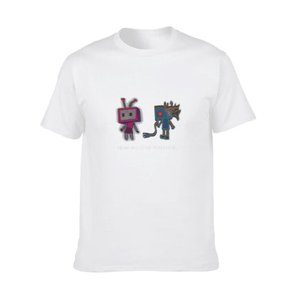 Robot T-Shirt Cotton unisex | Melted Glam | rave and festival clothing - T-shirt - Melted Glam LLC