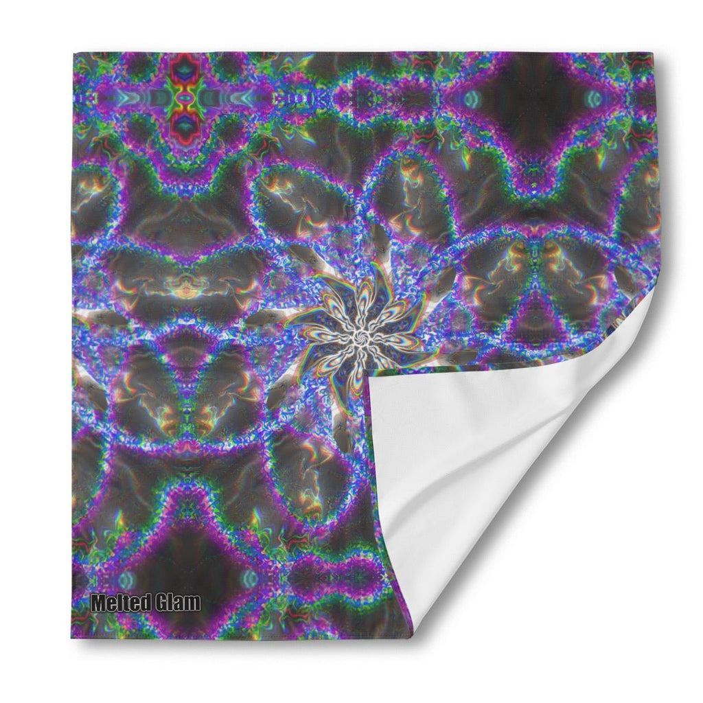 Silk Bandana – 12 Melting Options | Rave & Festival Accessories | Melted Glam - Bandana - Melted Glam LLC