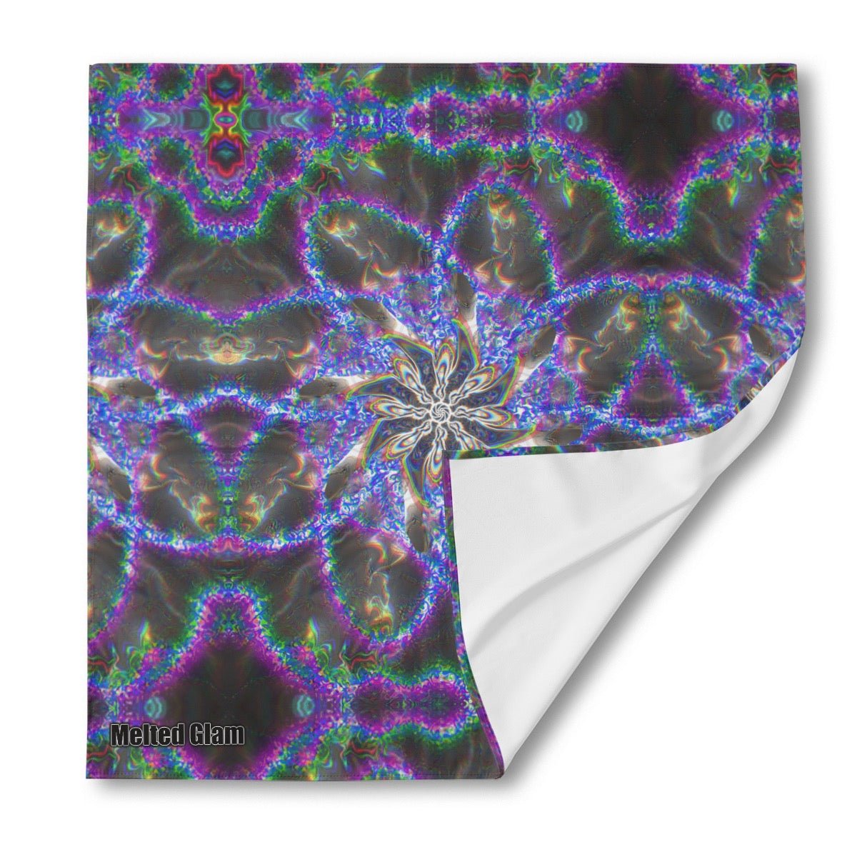 Silk Bandana – 12 Melting Options | Rave & Festival Accessories | Melted Glam - Bandana - Melted Glam LLC