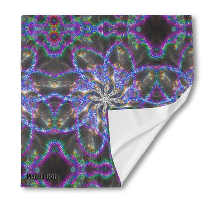Silk Bandana – 12 Melting Options | Rave & Festival Accessories | Melted Glam - Bandana - Melted Glam LLC