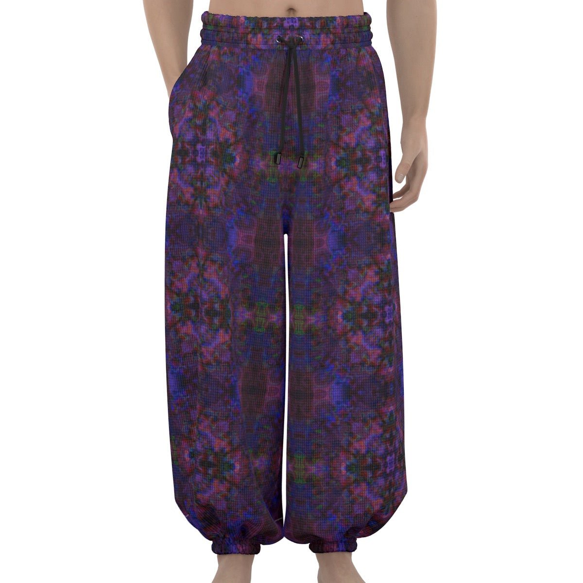 Ancient Warrior Lantern Pants – Unisex | Rave & Festival Clothing | Melted Glam - Lantern pants - Melted Glam LLC