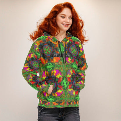X Pullover Velvet Hoodie – Unisex | Rave & Festival Clothing | Melted Glam - Hoodie - Melted Glam LLC