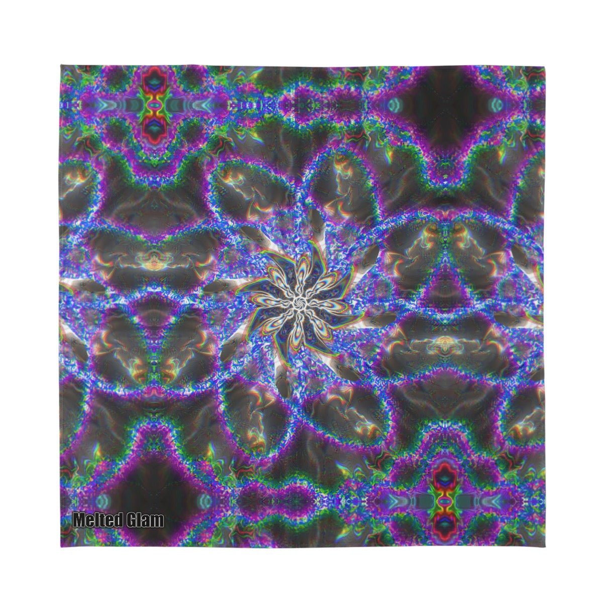 Silk Bandana – 12 Melting Options | Rave & Festival Accessories | Melted Glam - Bandana - Melted Glam LLC
