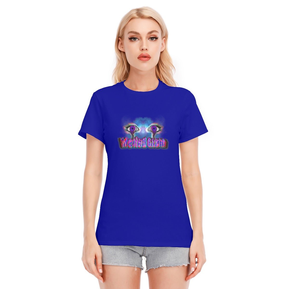 Melted Glam Cotton T-Shirt – Women's | Rave & Festival Clothing | Melted Glam - T-Shirt - Melted Glam LLC
