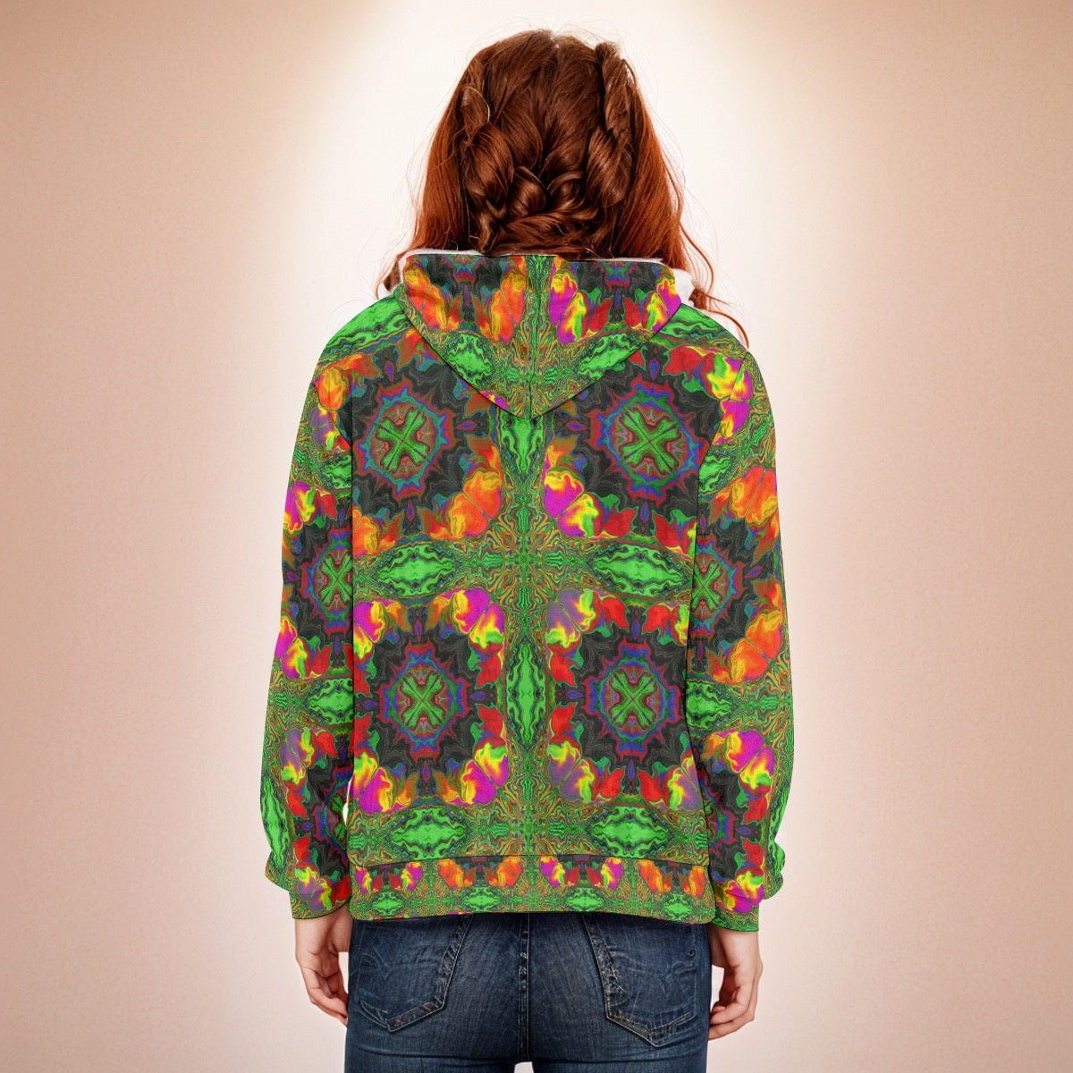 X Pullover Velvet Hoodie – Unisex | Rave & Festival Clothing | Melted Glam - Hoodie - Melted Glam LLC