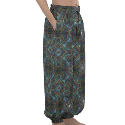 Mind Warp Lantern Pants – Unisex | Rave & Festival Clothing | Melted Glam - Lantern Pants - Melted Glam LLC