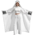 Yin & Yang Wings Hooded Blanket – Unisex | Rave & Festival Wear | Melted Glam - Hooded Blanket - Melted Glam LLC
