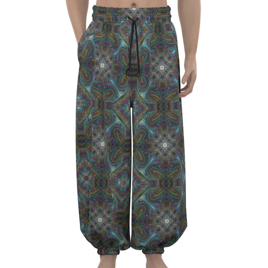 Mind Warp - Unisex Lantern Pants | Melted Glam | rave gear and festival outfit