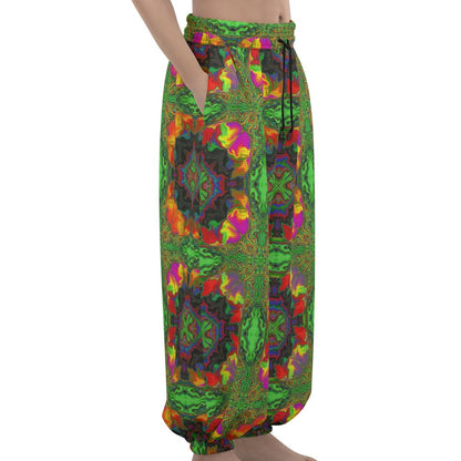 X Lantern Pants – Unisex | Rave & Festival Clothing | Melted Glam - Lantern Pants - Melted Glam LLC