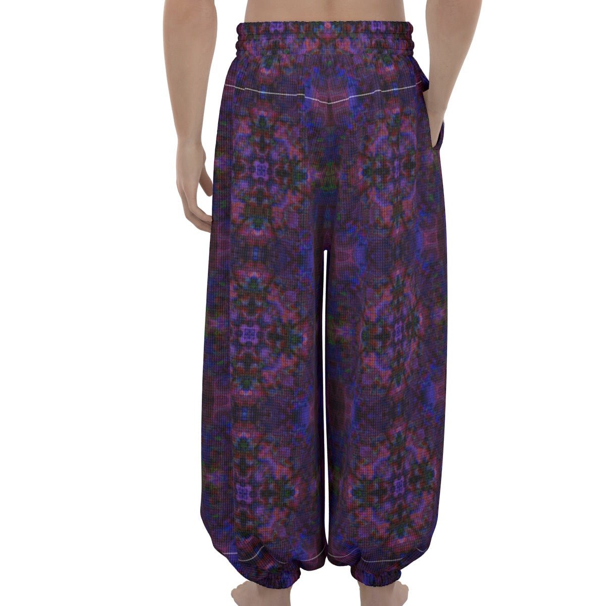 Ancient Warrior Lantern Pants – Unisex | Rave & Festival Clothing | Melted Glam - Lantern pants - Melted Glam LLC