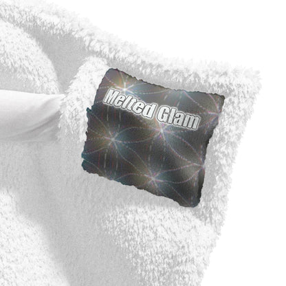 Yin & Yang Wings Hooded Blanket – Unisex | Rave & Festival Wear | Melted Glam - Hooded Blanket - Melted Glam LLC