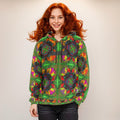 X Pullover Velvet Hoodie – Unisex | Rave & Festival Clothing | Melted Glam - Hoodie - Melted Glam LLC
