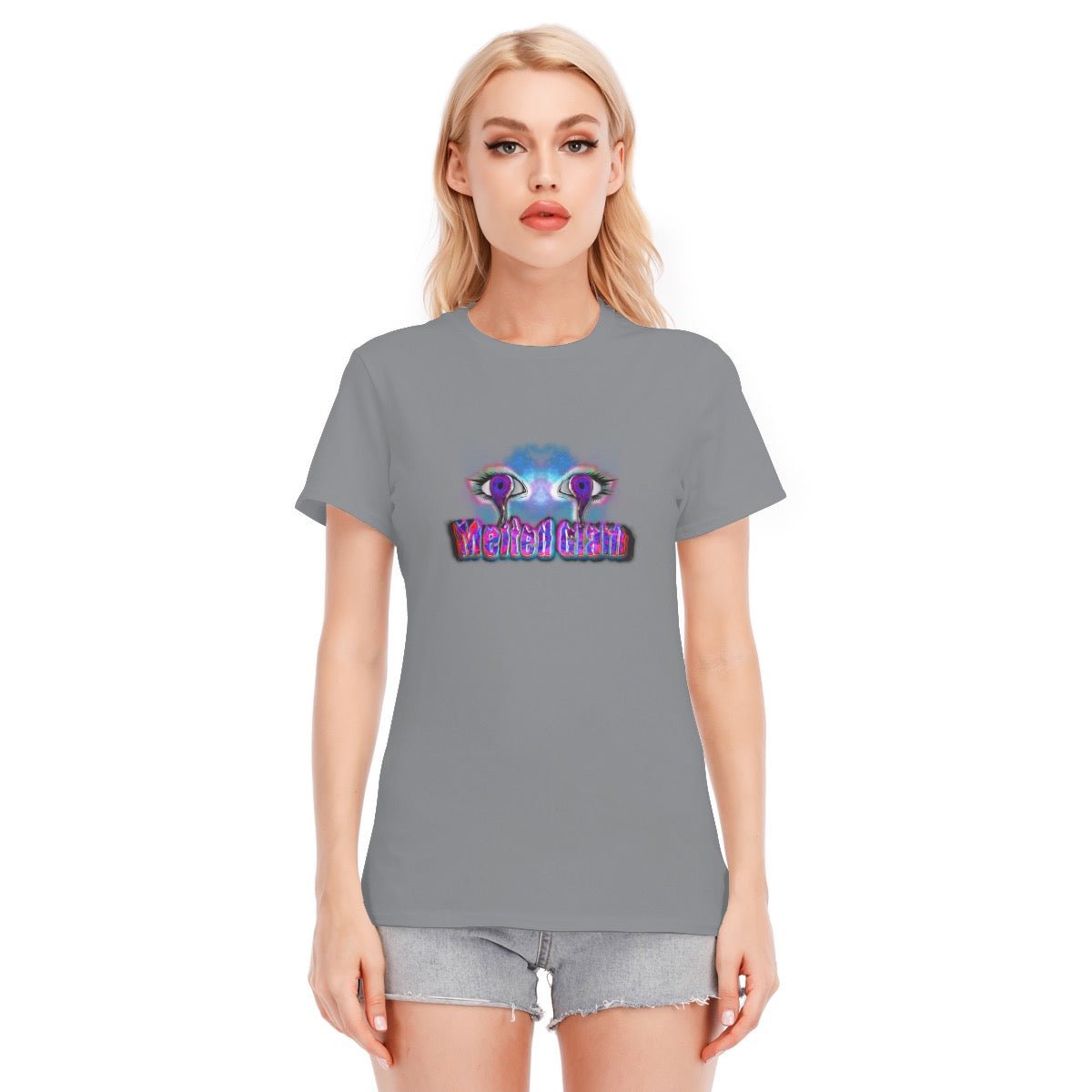 Melted Glam Cotton T-Shirt – Women's | Rave & Festival Clothing | Melted Glam - T-Shirt - Melted Glam LLC