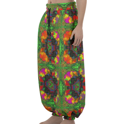 X Lantern Pants – Unisex | Rave & Festival Clothing | Melted Glam - Lantern Pants - Melted Glam LLC