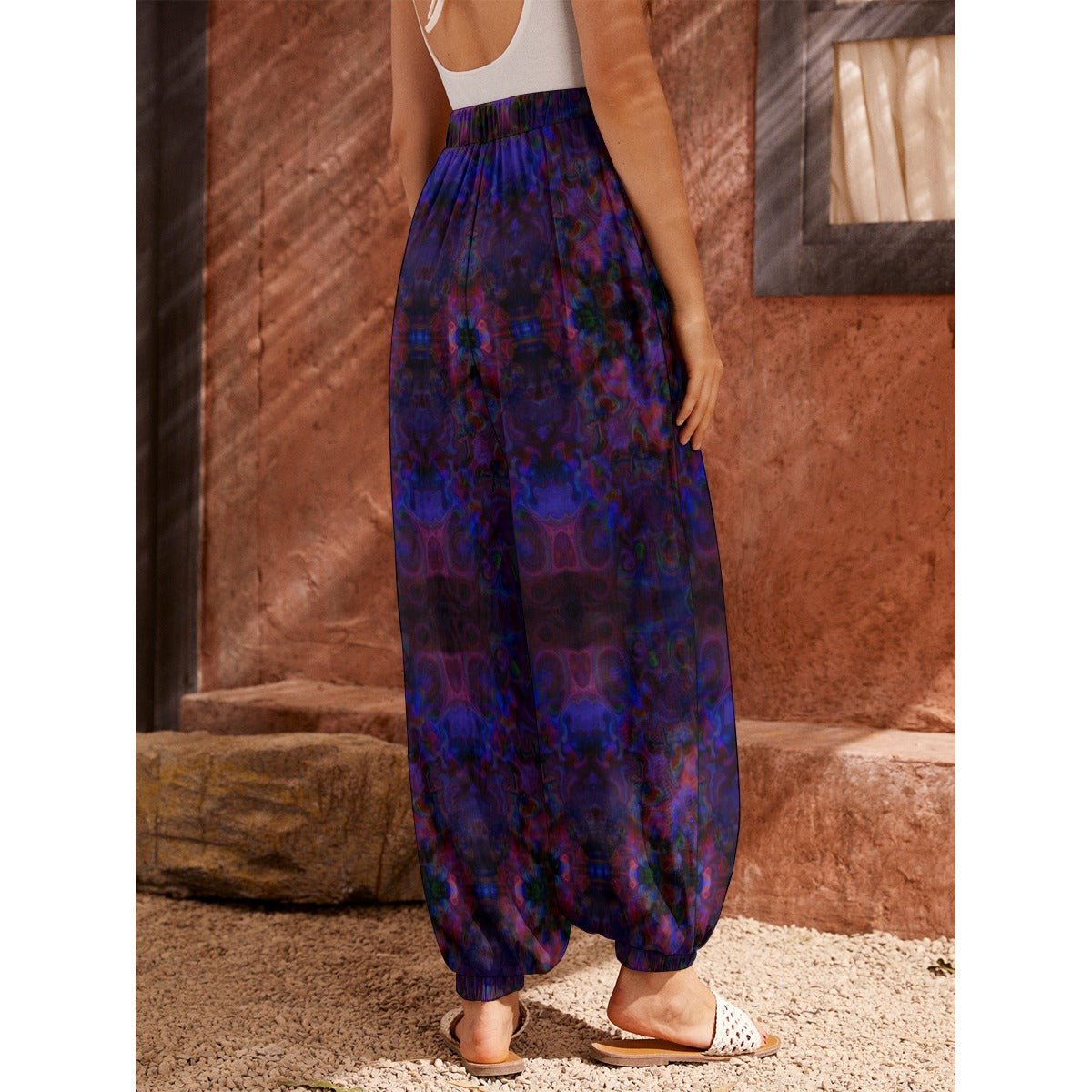 Dreamz Carrot Pants – Women's | Rave & Festival Clothing | Melted Glam - Pants - Melted Glam LLC