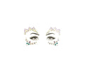 23 Sets Glitter Face Jewels Sticker Temporary Party Face Makeup Tattoo Face Gems Glitter Face Jewels Crystal Stickers For Womens -Temporary tattoos- Melted Glam LLC