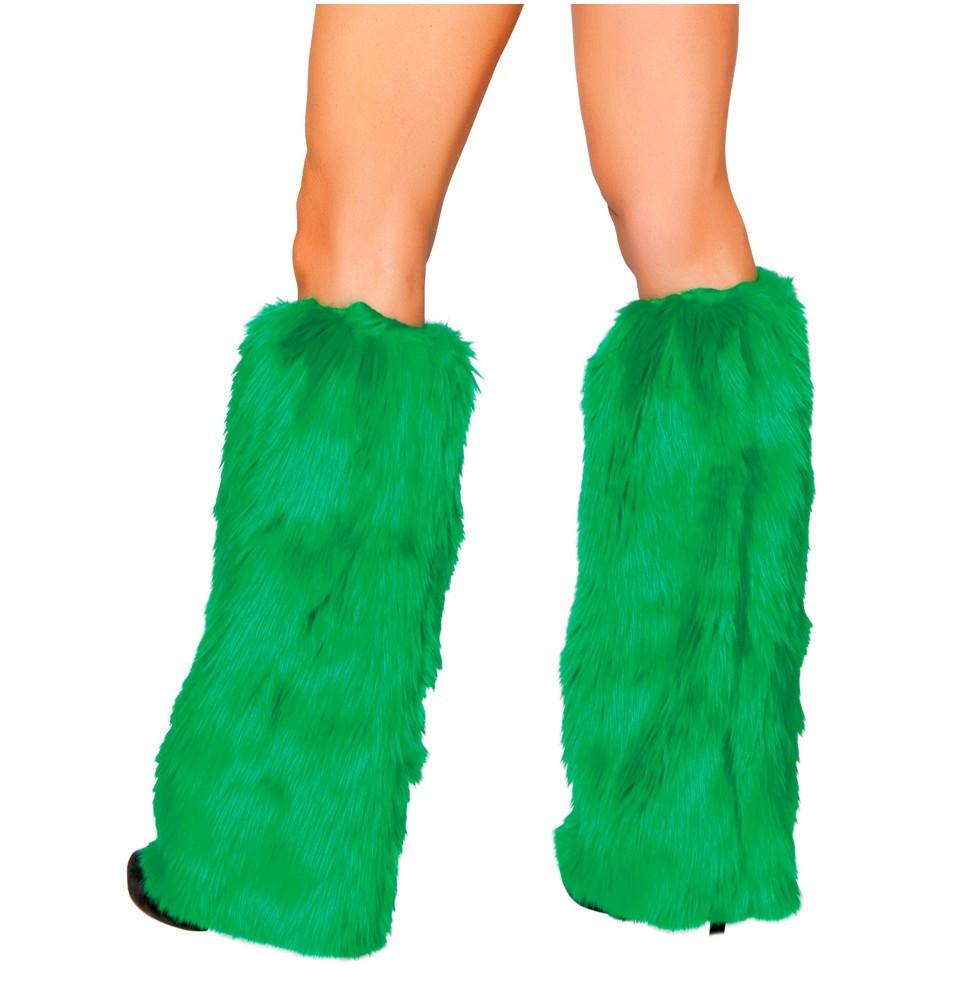 Pair of Fur Boot Cover Fluffies -Accessories, costumes, christmas, Ravewear- Melted Glam LLC