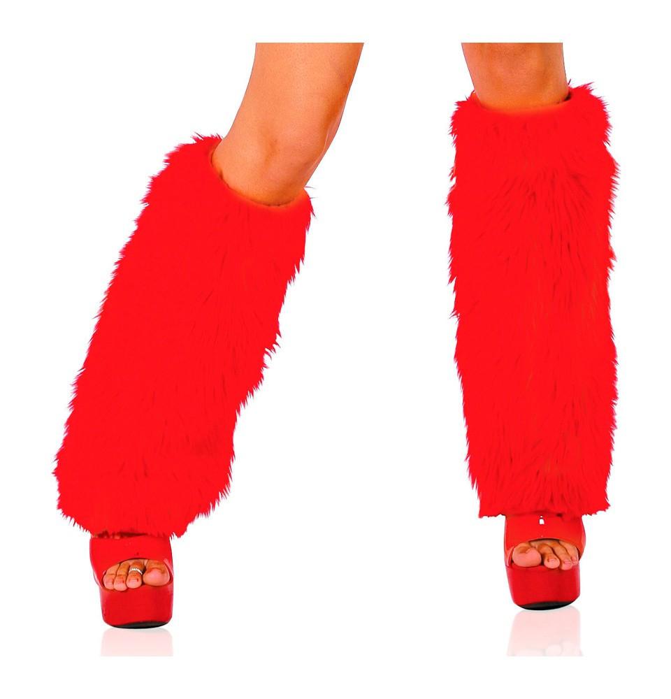 Pair of Fur Boot Cover Fluffies -Accessories, costumes, christmas, Ravewear- Melted Glam LLC
