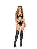 1pc Latex Triangle Top -Bikini Seperates,Tops- Melted Glam LLC