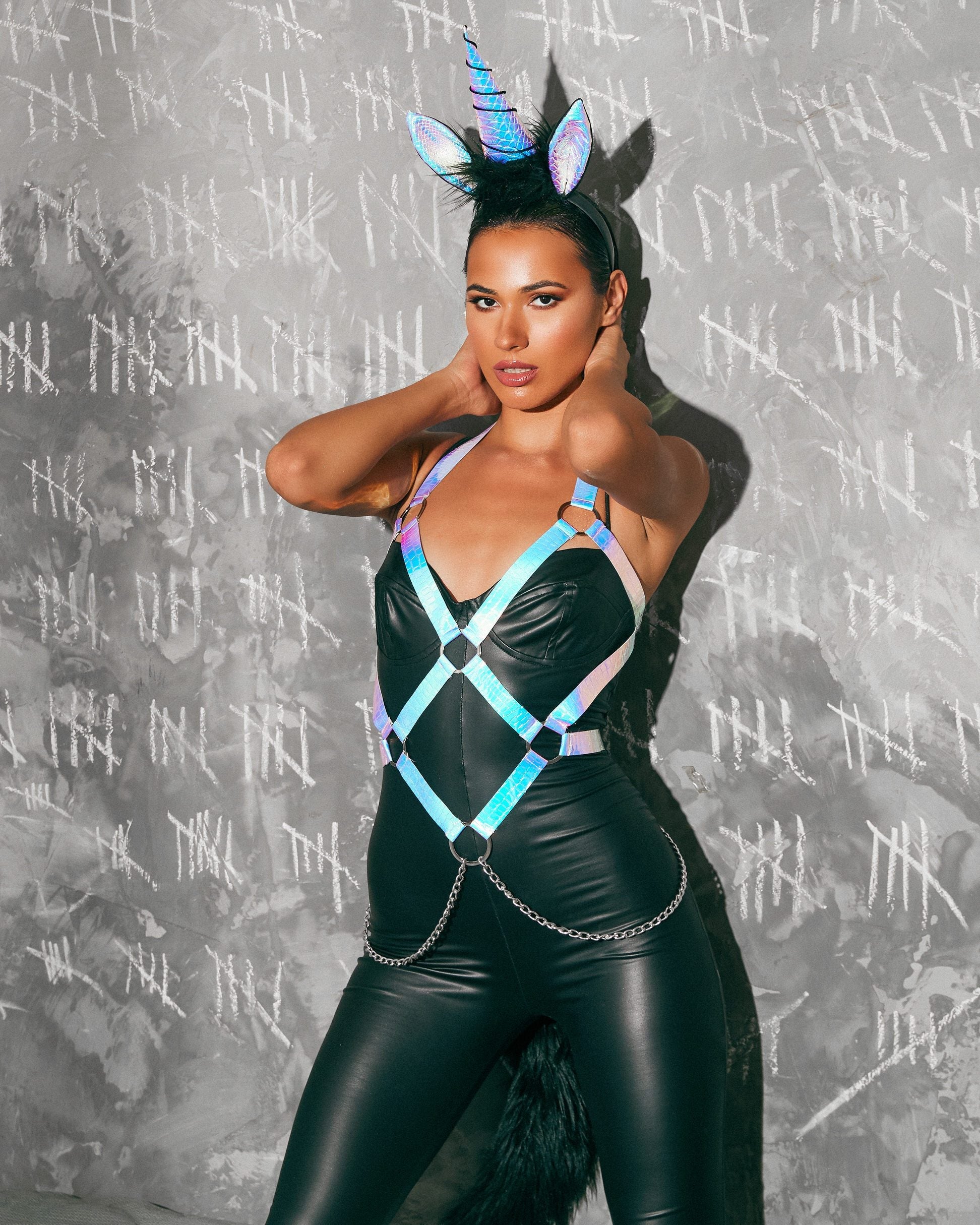 3pc Kinky Unicorn -Costumes, Ravewear- Melted Glam LLC