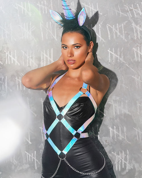3pc Kinky Unicorn -Costumes, Ravewear- Melted Glam LLC