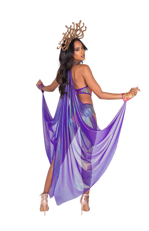 2pc Mesmerizing Medusa Costume -Costumes- Melted Glam LLC