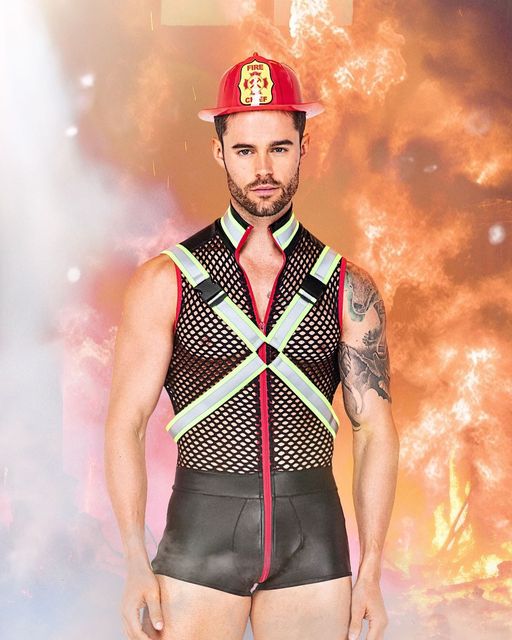 Fireman Fever Costume -Costumes- Melted Glam LLC