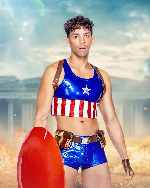 Hunky American Hero Costume -Costumes- Melted Glam LLC