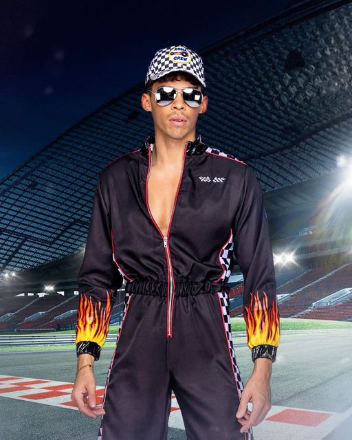 Hunky Race Car Driver Costume -Costumes- Melted Glam LLC
