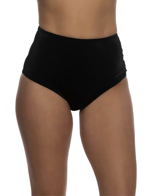 1pc High Waist Cheeky Velvet Shorts -Shorts- Melted Glam LLC