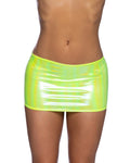 Metallic Iridescent Skirt - Melted Glam LLC
