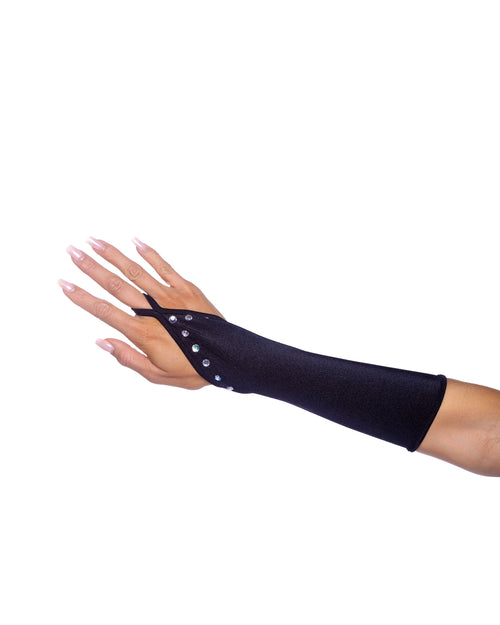 Bedazzled Gloves with Rhinestones - Melted Glam LLC
