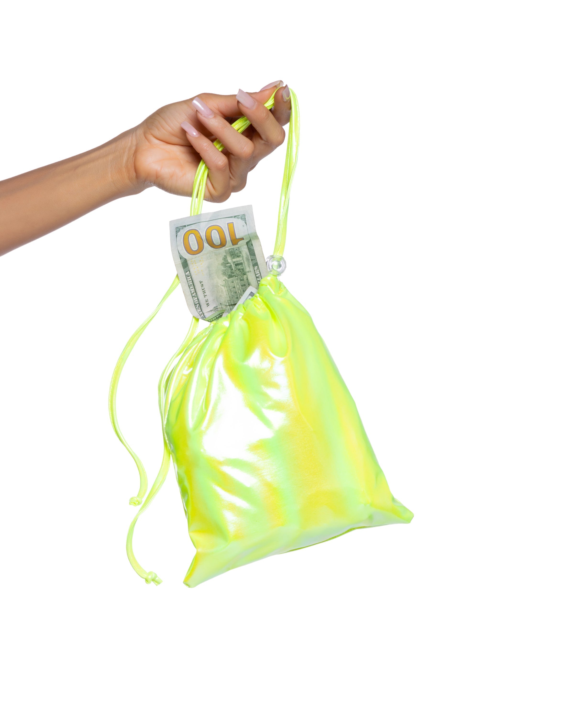 Metallic Iridescent Money Bag - Melted Glam LLC
