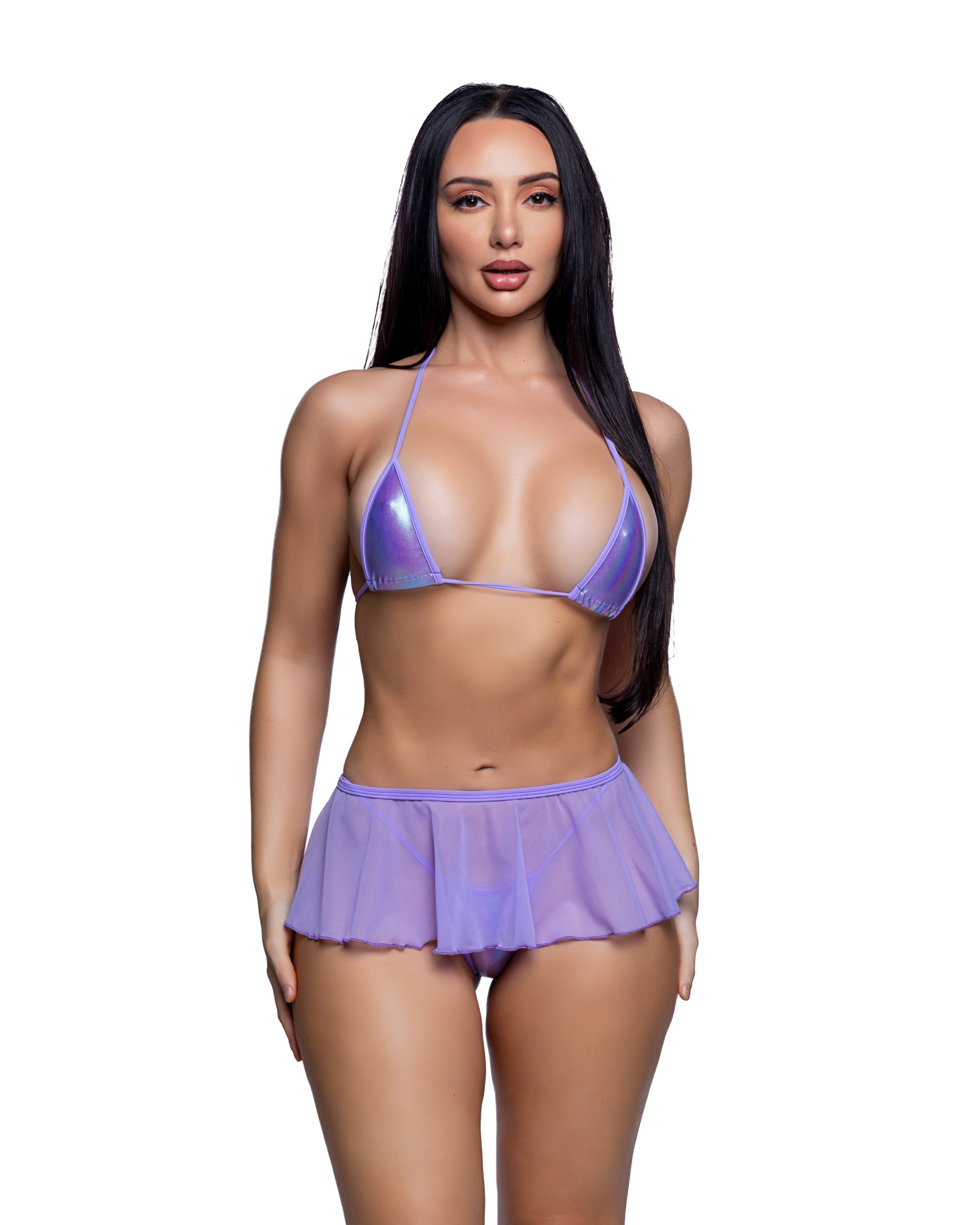 Mesh Flutter Skirt Cover-Up - Melted Glam LLC
