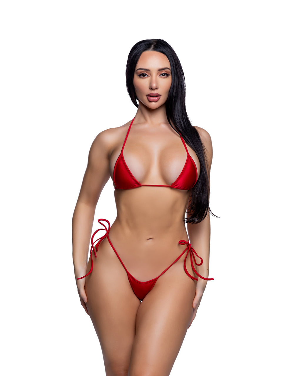 2PC Tie-Side Bikini Set Sexy String Rave Swimwear - Melted Glam LLC