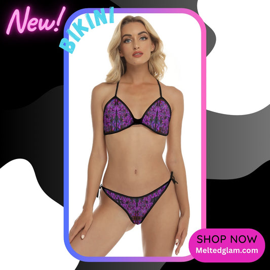 Bikini set - 10 Melting Options Women |Melted Glam| Rave apparel , festival swimsuit
