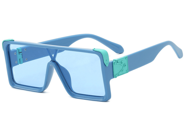 New Design New Stylish New Classic New Black & White Square Shape Sunglasses For Women New Fashionable Branded & Oversized Sun Glasses For Men New Luxury Shades Sunglasses For Men & Women -Sunglasses- Melted Glam LLC
