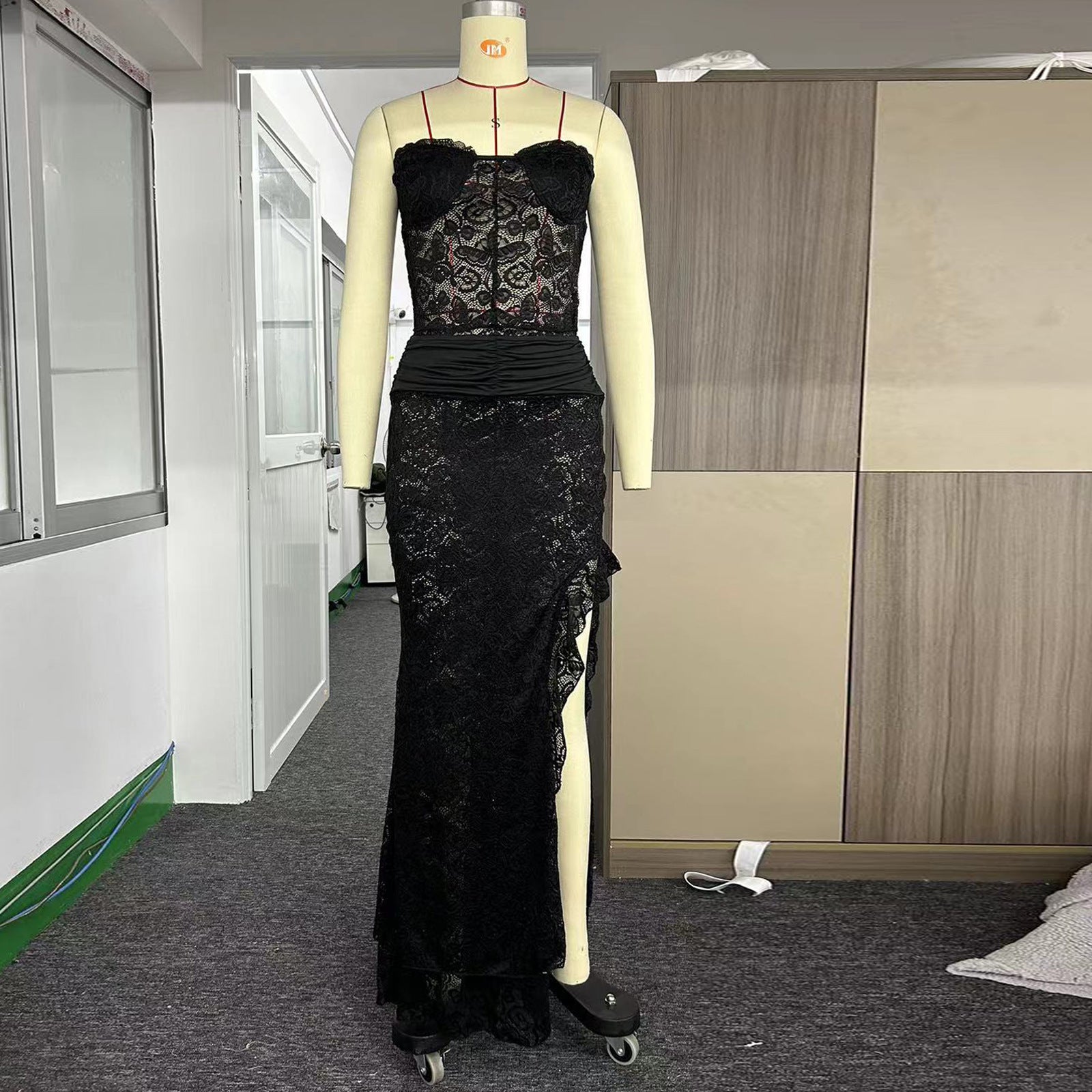 Summer Sexy Irregular Slit Sheath Dress Hot Girl Tube Top Two-piece Set -Dress- Melted Glam LLC