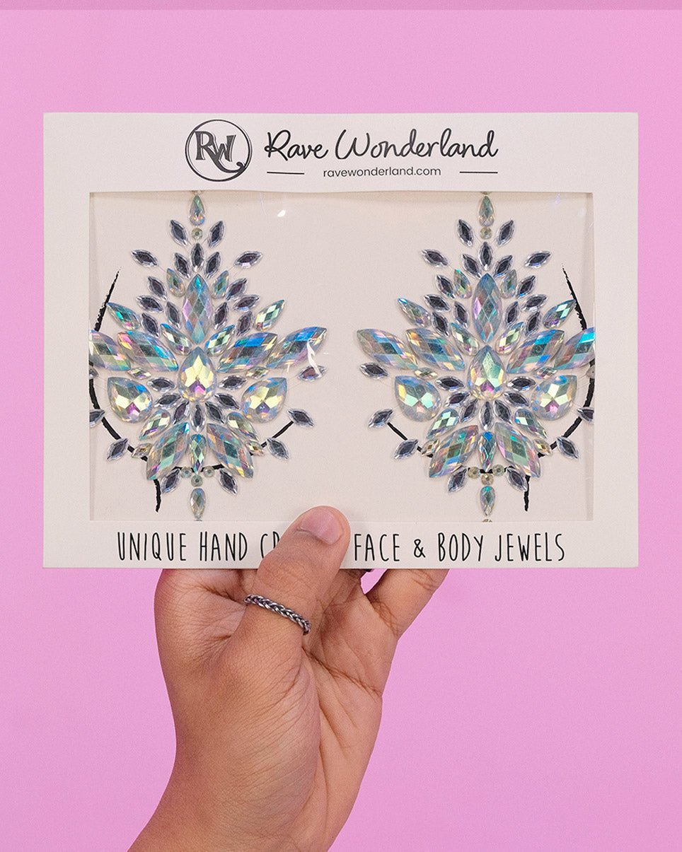 Iridescent Body Crystals -Pasties- Melted Glam LLC