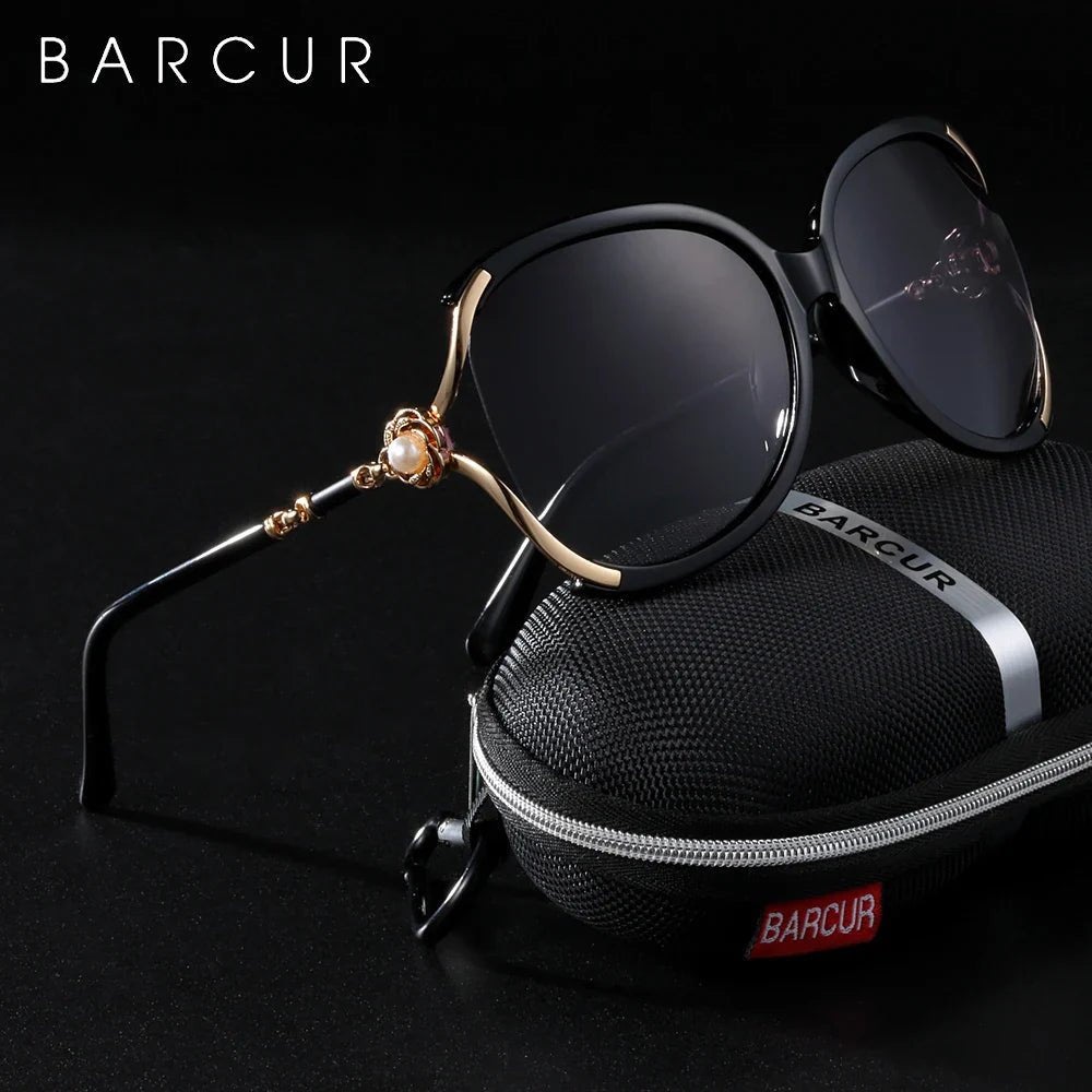 BARCUR Sunglasses Trendy Butterfly Design Fashion Women Sunglasses Polarized Lens Ladies Sun Glasses UV400 Protection for Hot Summer Days -sunglasses- Melted Glam LLC