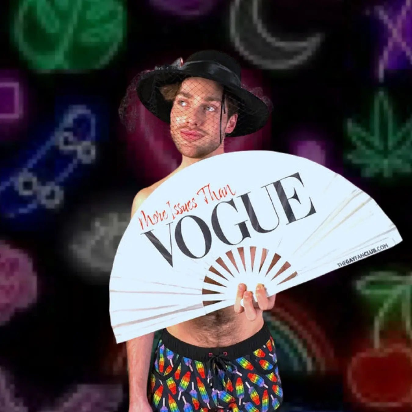 Vogue Fan -Hand Fan- Melted Glam LLC