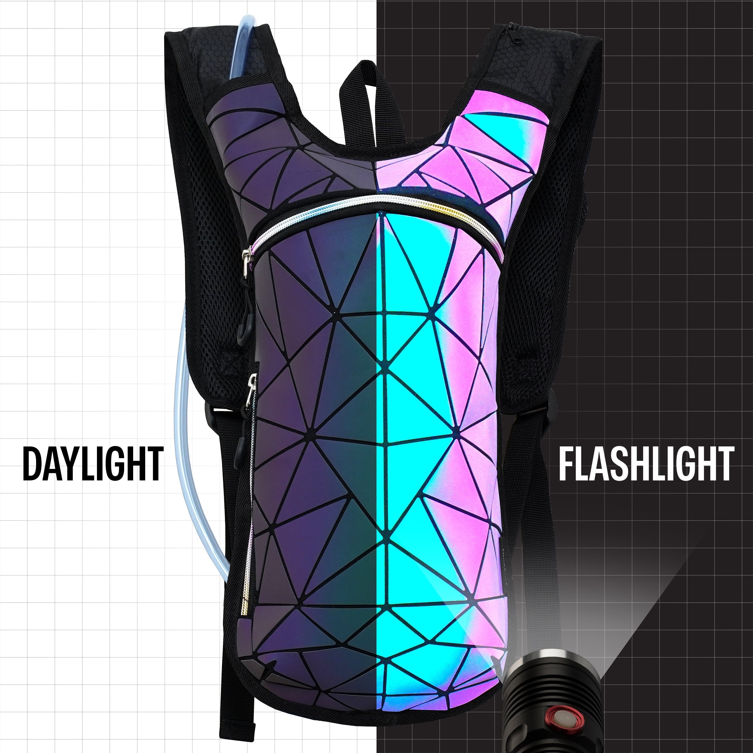 Hydration Pack Backpack (Small) -Hydration Pack (S)- Melted Glam LLC