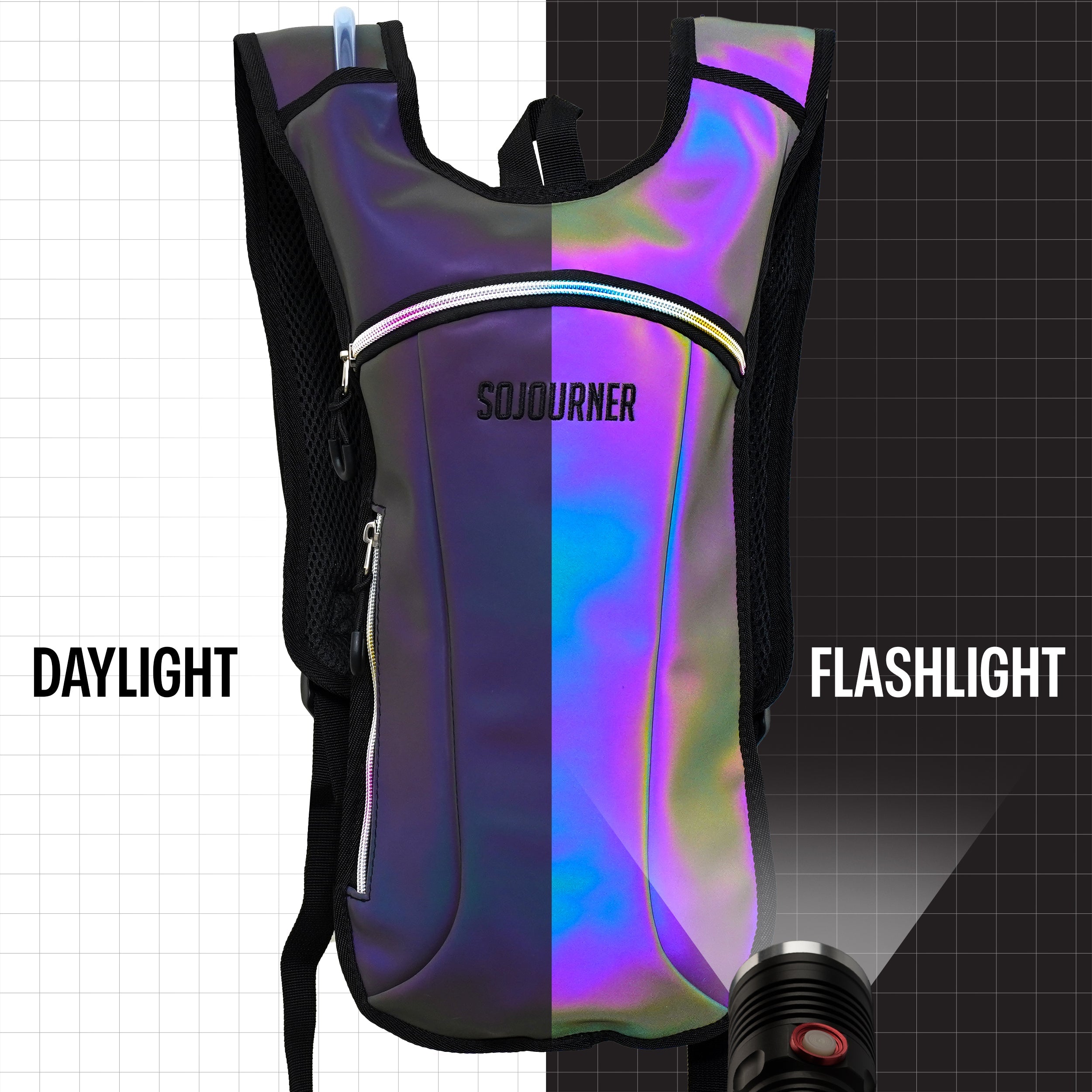 Hydration Pack Backpack (Small) -Hydration Pack (S)- Melted Glam LLC