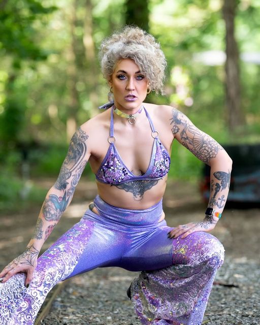ElectroChrome Sequin Groove Pants - Melted Glam LLC